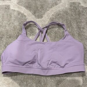 lululemon athletica Purple Cross-Back Sports Bra